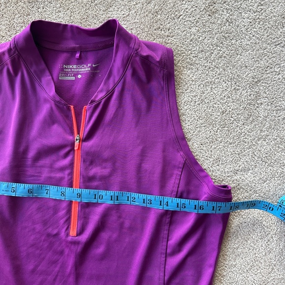 Nike Purple Golf dress with Orange Detail - Picture 3 of 7